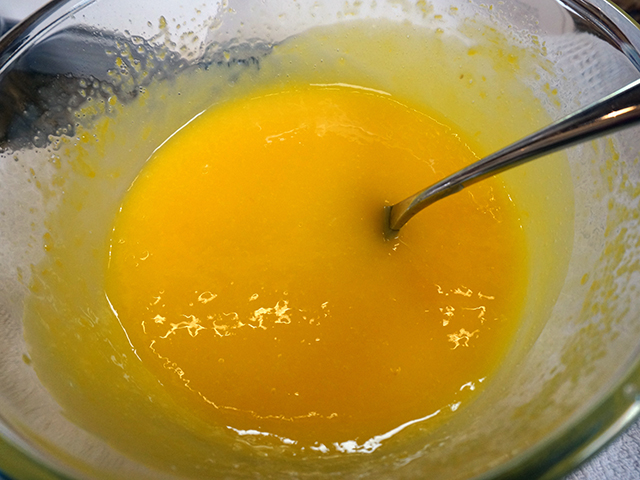 lemon curd with butter added