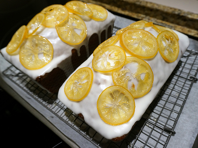lemon pound cakes